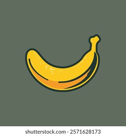 Banana Illustration cartoon art vector