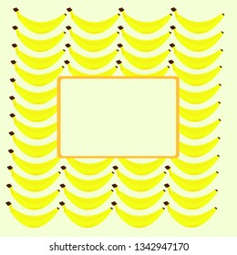 banana illustration, vector