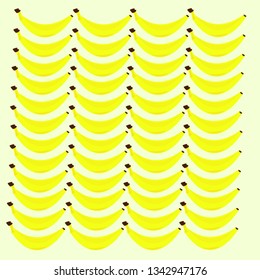 banana illustration, vector