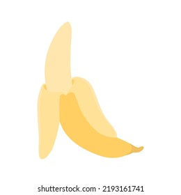Ilustración bananera. Dibujo vectorial de fruta para el diseño