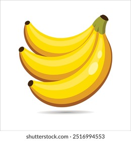 Banana isolated on white background