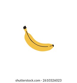 banana isolated on white background