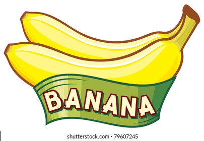 banana label