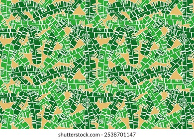 Bananenblatt mit schwarzem Hintergrund