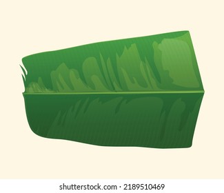 Banana Leaf Used To Serve Sadya, Kerala Style