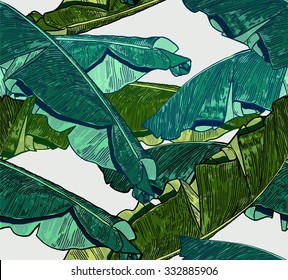 Banana Leaves Pattern