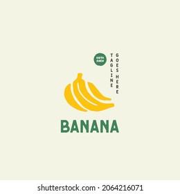 Banana Logo design template. Badges and design elements for anything business. vector illustration.