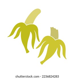 Banana logo icon design illustration