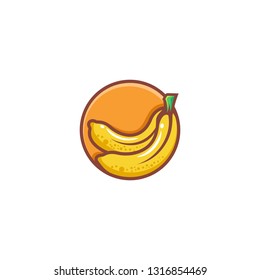 Banana Logo Template