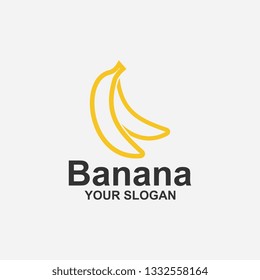 banana logo template