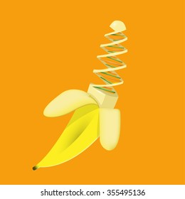 Banana Modified Gmo Genetically Chromosome Vector