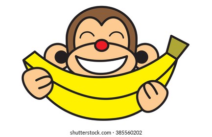 Banana Monkey Logo