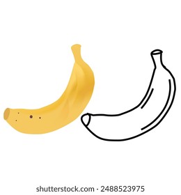 Banana Monkey post icons icon social media yellow Lines line Instagram