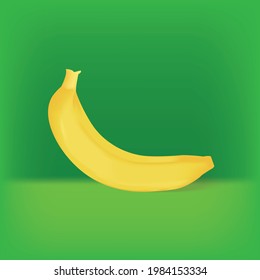 banana object with green colour