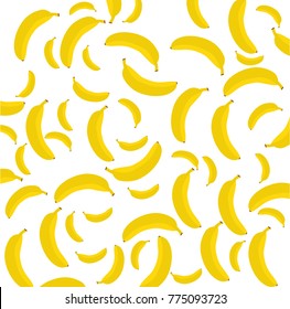 Banana Pattern Background Wallpaper