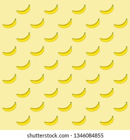 banana pattern flat background square 