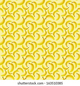 Banana pattern seamless