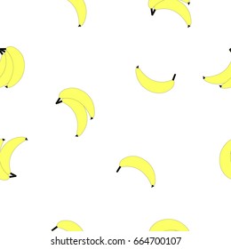 banana pattern seamless pattern vector illustration 