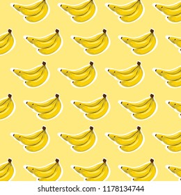 banana pattern vector illustration