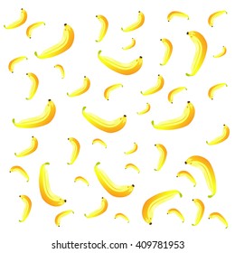 Banana pattern. Vector illustration