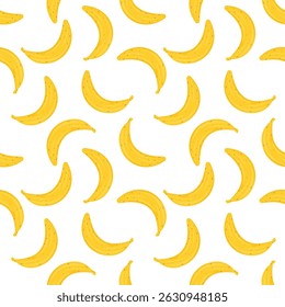 Banana pattern vector illustration background