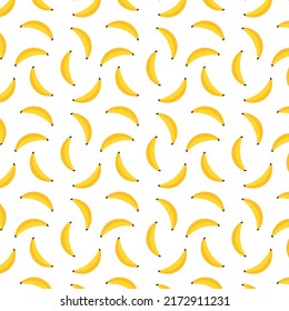 Banana pattern wallpaper. free space for text. copy space. background.