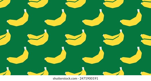 Banana pattern wallpaper Banana symbol vector