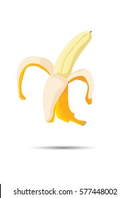 banana peeled