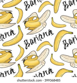 banana plant yellow black phrase pattern