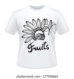 Banana print t-shirt