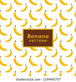 Banana seamless pattern