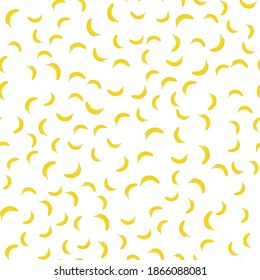 Banana Seamless Pattern Background Vector Illustration EPS10
