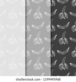 banana seamless pattern fruit