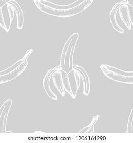 banana seamless pattern fruit