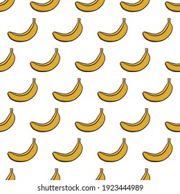 banana seamless pattern suitable for background, wallpepr, fabric, etc