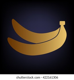 Banana simple icon