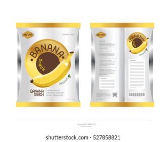 BANANA snack package design