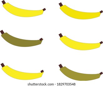 banana vector background icon fruit