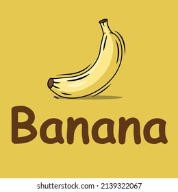 Banana Vector Design and Illustration 