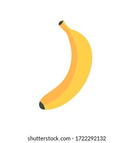 Banana Vector In Flat Design