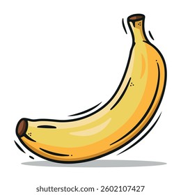 Banana vector, Banana flat illustration