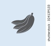 banana vector icon