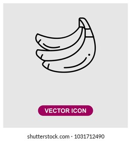 Banana Vector Icon