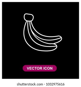 Banana Vector Icon