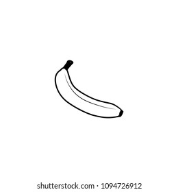 Banana vector icon