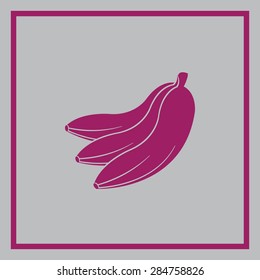 banana vector icon