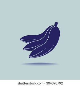 banana vector icon