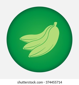 banana vector icon