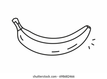 Banana Vector Icon