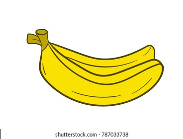 banana vector icon